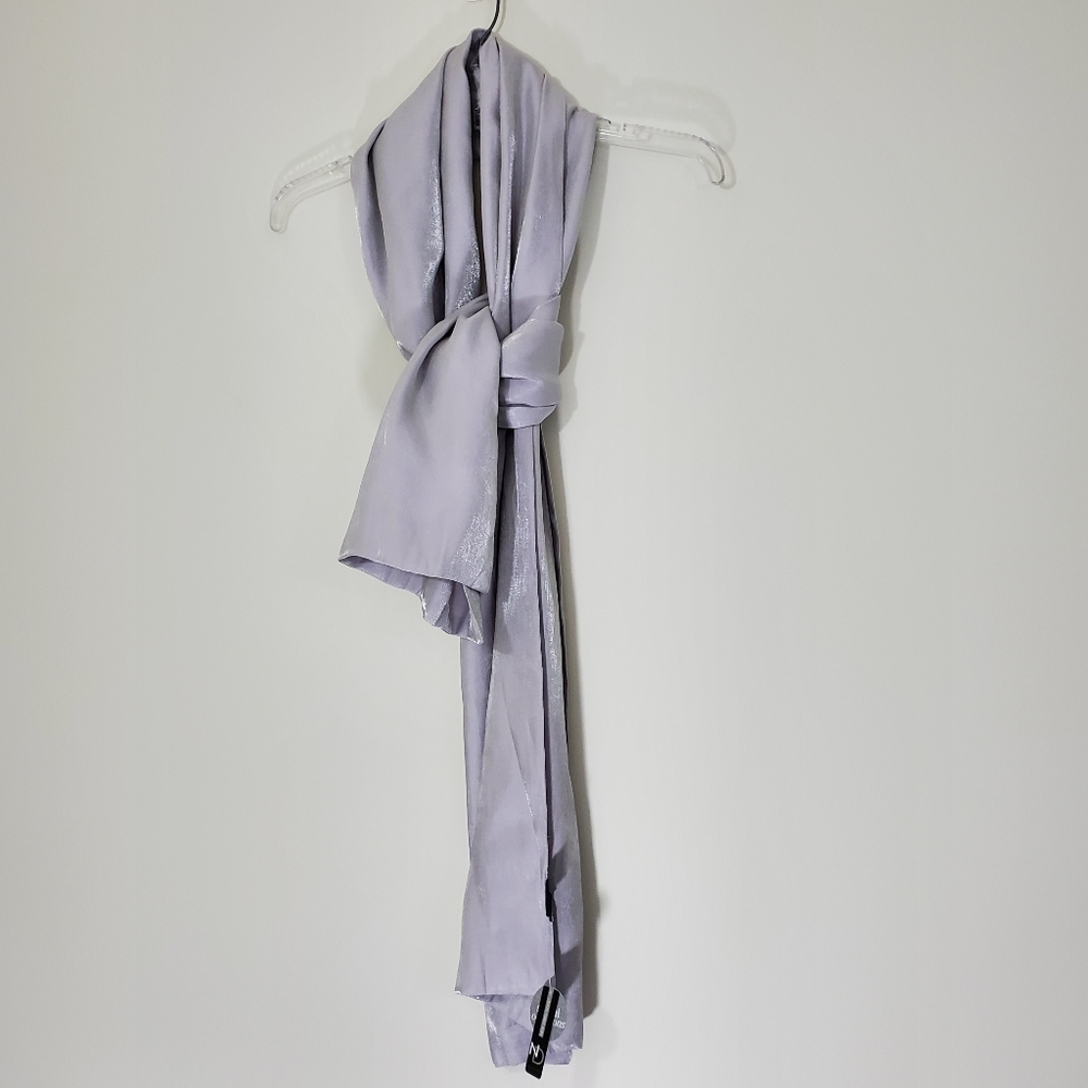 NWT New Directions Whitesilver Scarf